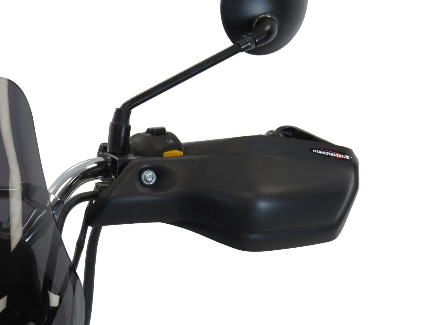 Hand Guards knuckle protector ROYAL ENFIELD INTERCEPTOR 650 18 to 24 Matte Black