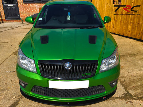 TRC Skoda Octavia MK2 VRS Front Splitter