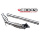 COBRA SPORT Audi A3 8P 5 DOOR SPORTBACK 2006-12 Front Downpipe & Sports CAT