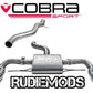 Cobra Sport Audi TT MK2 Quattro 08-12 Cat Back Exhaust System Non Resonated