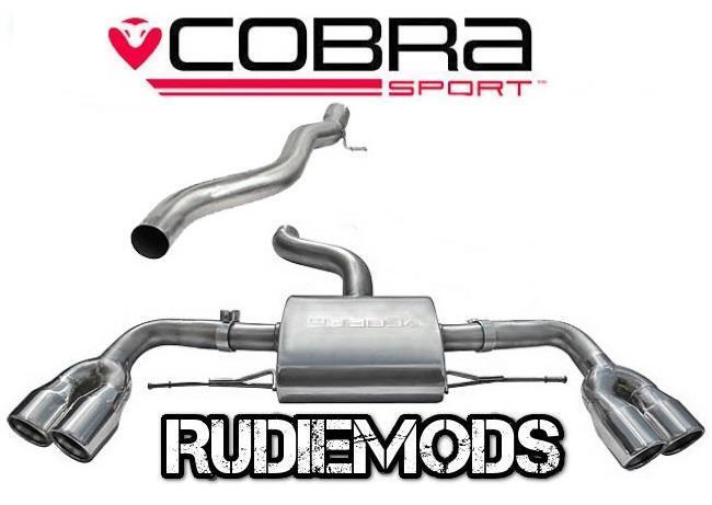 Cobra Sport Audi TT MK2 Quattro 08-12 Cat Back Exhaust System Non Resonated