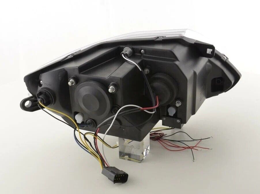 Black Projector Angel Eye Headlights for BMW Z4 E84 & E85 2003-2008