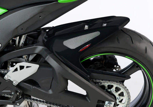 Hugger Rear Guard KAWASAKI ,ZX10-R 11-23 GLOSS BLACK - BLACK MESH
