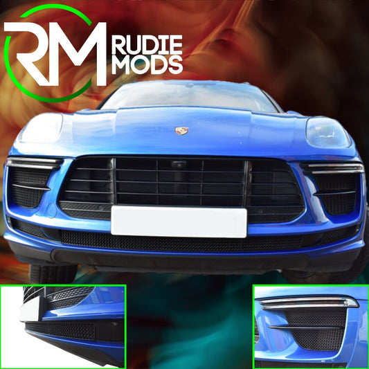 ZUNSPORT FRONT GRILLE SET ZPR95619B to fit PORSCHE MACAN TURBO 19-21