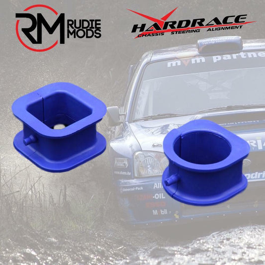 HARDRACE TPV 2 Piece Steering Bush Kit To Fit Subaru Impreza GC & GD