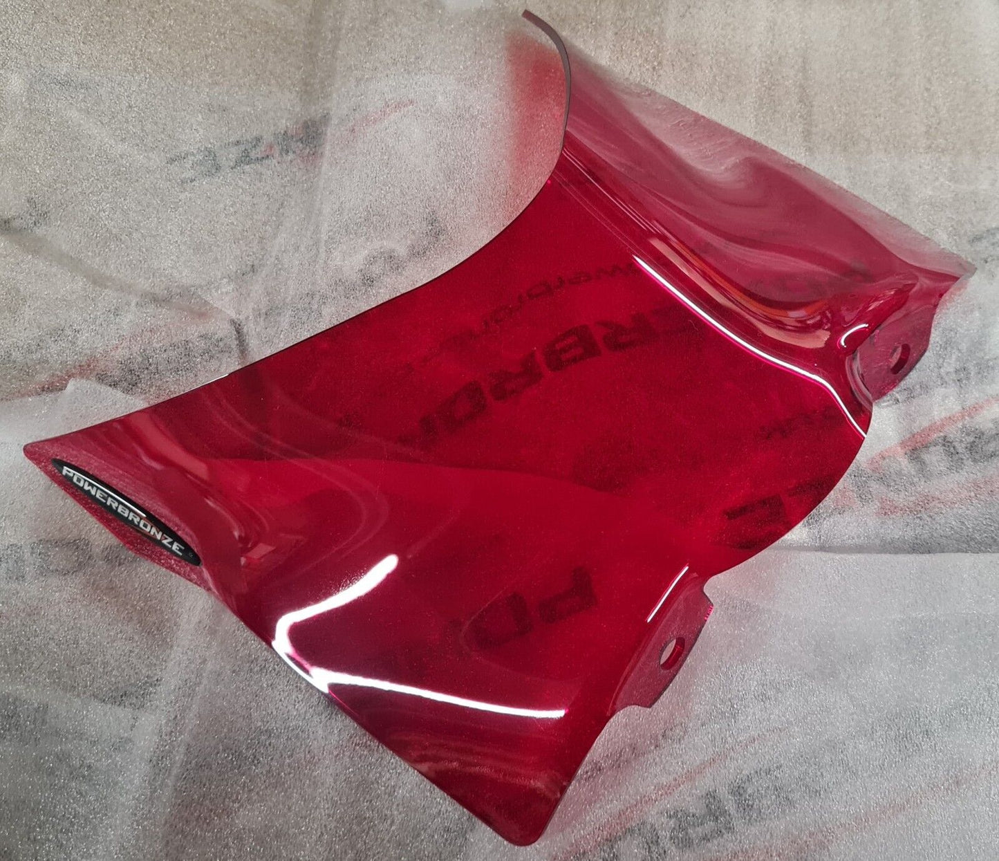 RED Light Screen wind fly deflector TRIUMPH, SPEED TRIPLE 1050, R, (150 MM)