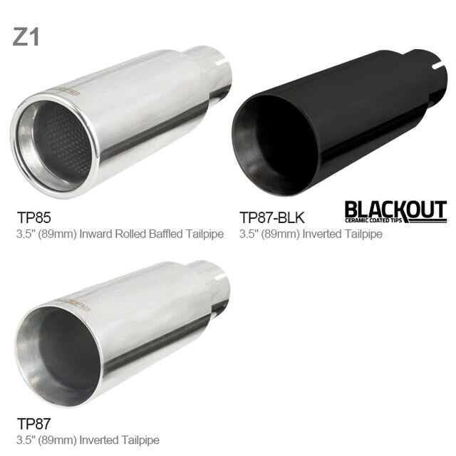 COBRA SPORT BMW M240I F22 LCI Cat Back Performance Exhaust Resonated Black pipes