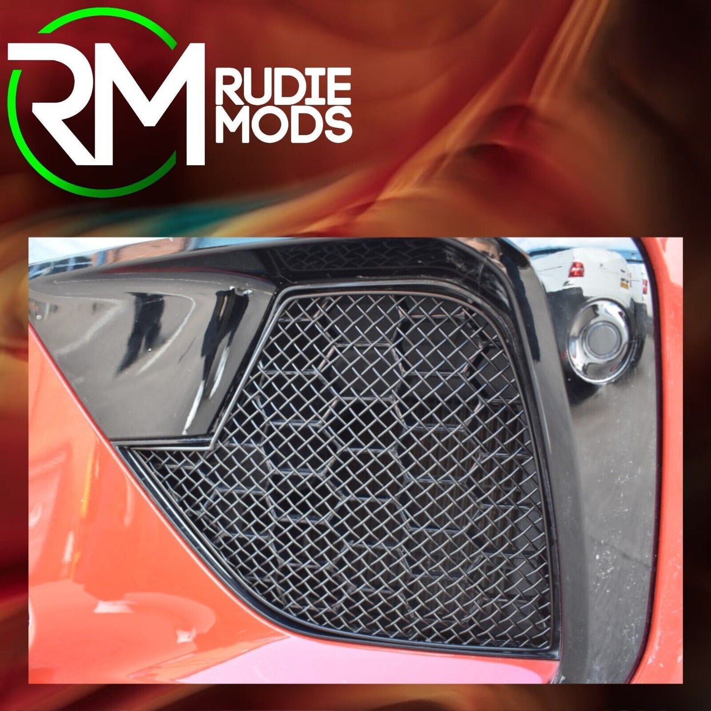 BLACK ZUNSPORT BLACK OUTER GRILLE SET FOR BMW X6 M COMPETITION ZBM96720B