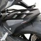 Hugger Rear Mud Splash Guard Fender SUZUKI GSX-S1000 15-22 MATTE BLACK - SILVER