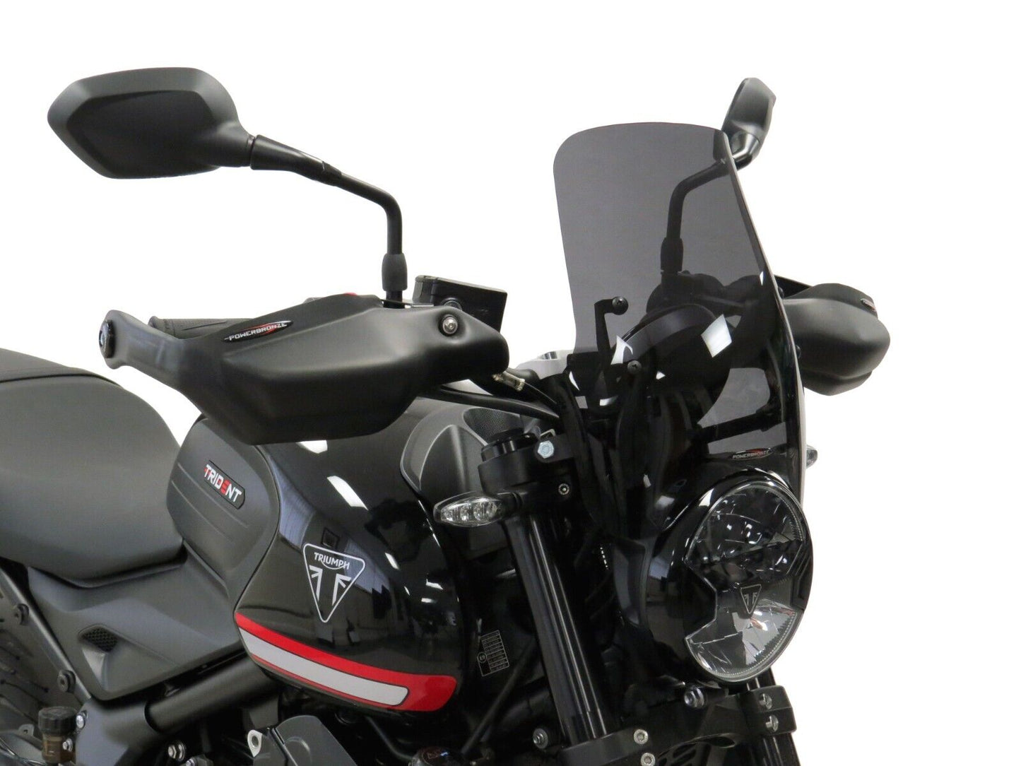 Light Screen wind deflector TRIUMPH, Trident 660 21 - 23  (295 MM HIGH)