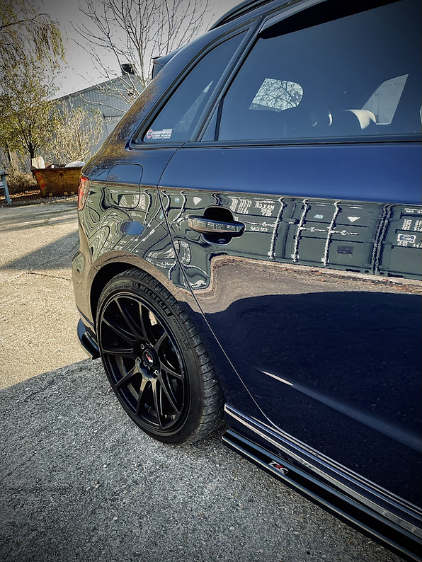 SIDE SKIRT SPLITTERS DIFFUSERS CAR Audi S3 / A3 8V S-Line Sportback (5dr)