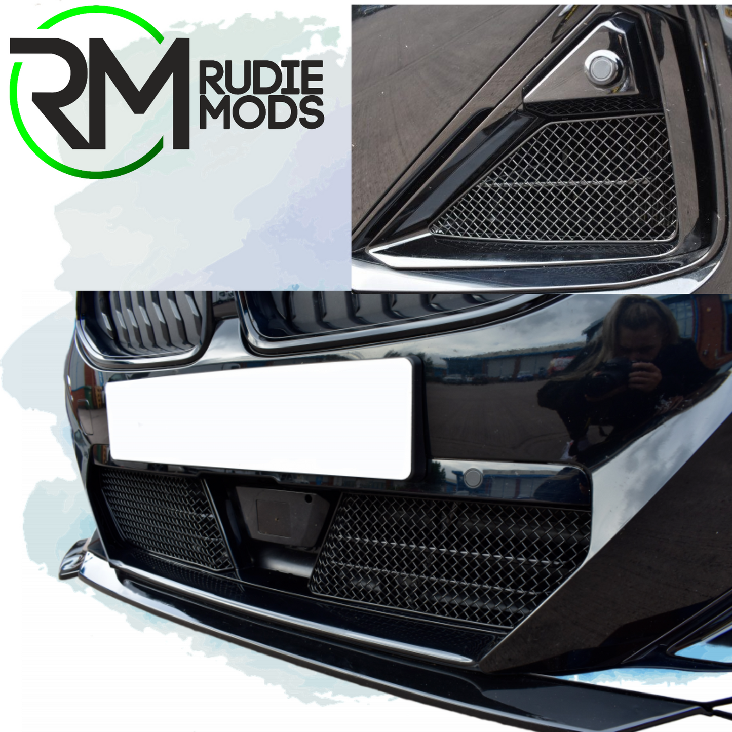 ZUNSPORT FRONT GRILLE SET IN SILVER TO FIT BMW G42 M240I