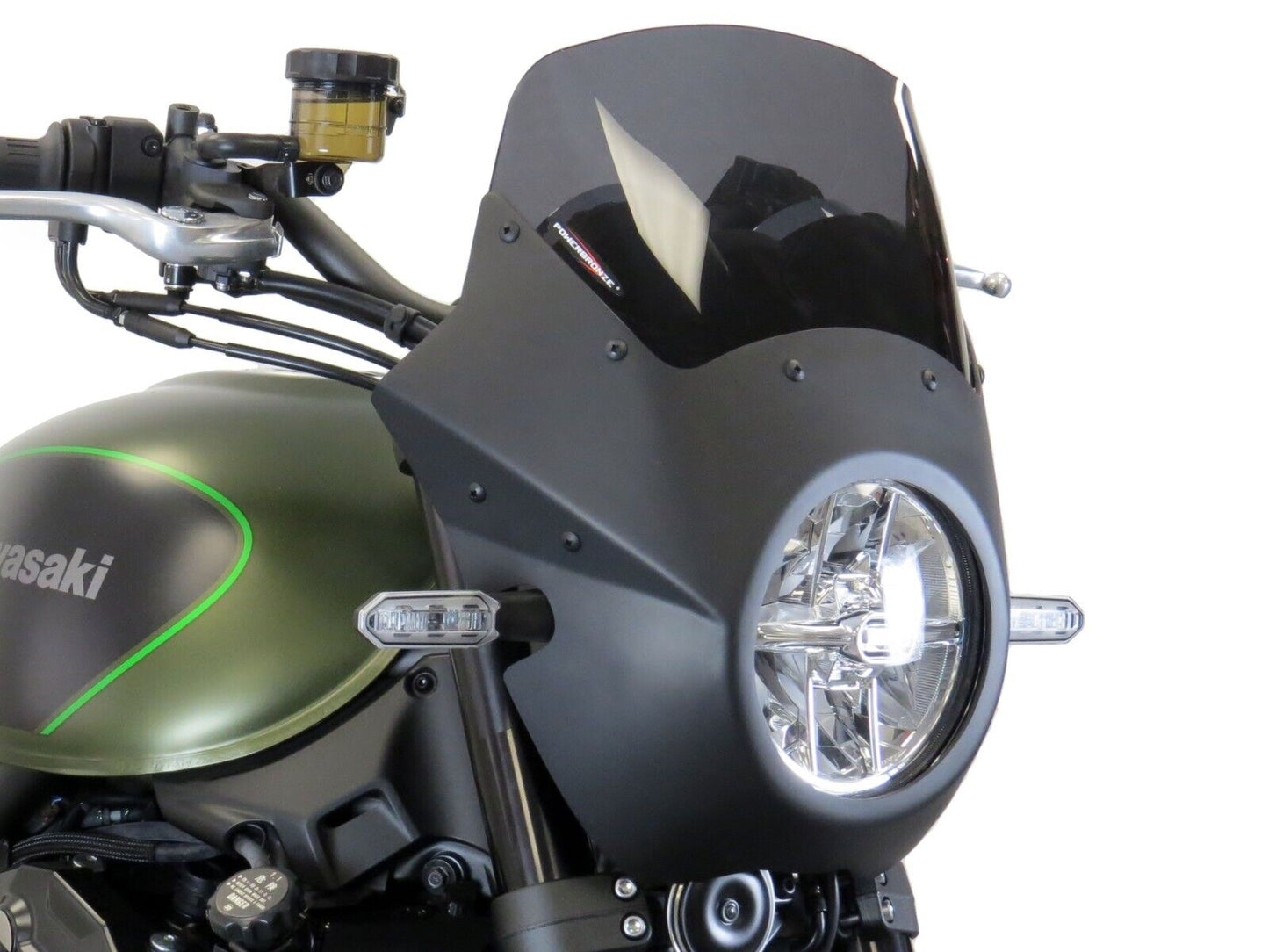 Lancer Fairing Screen Front cowl cover KAWASAKI ,Z900RS, 18-23 MATTE BLACK