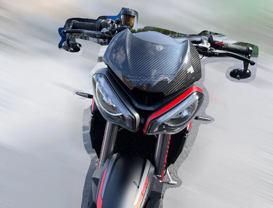 carbon fibre Triumph Street Triple 2020 - onwards Flyscreen front Cowl carbonFBR