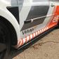 TRC Renault Clio MK3 RS200 Side Skirt Splitters