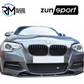 Zunsport BMW M135I - FRONT GRILLE SET BLACK - UPPER & LOWER 2012-2015