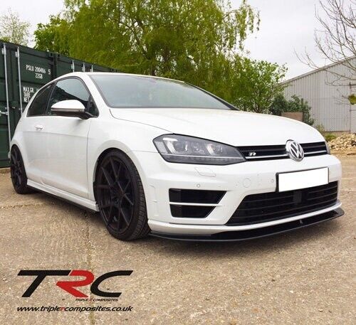 TRC V1 Front Splitter to fit Volkswagen Golf MK7 R