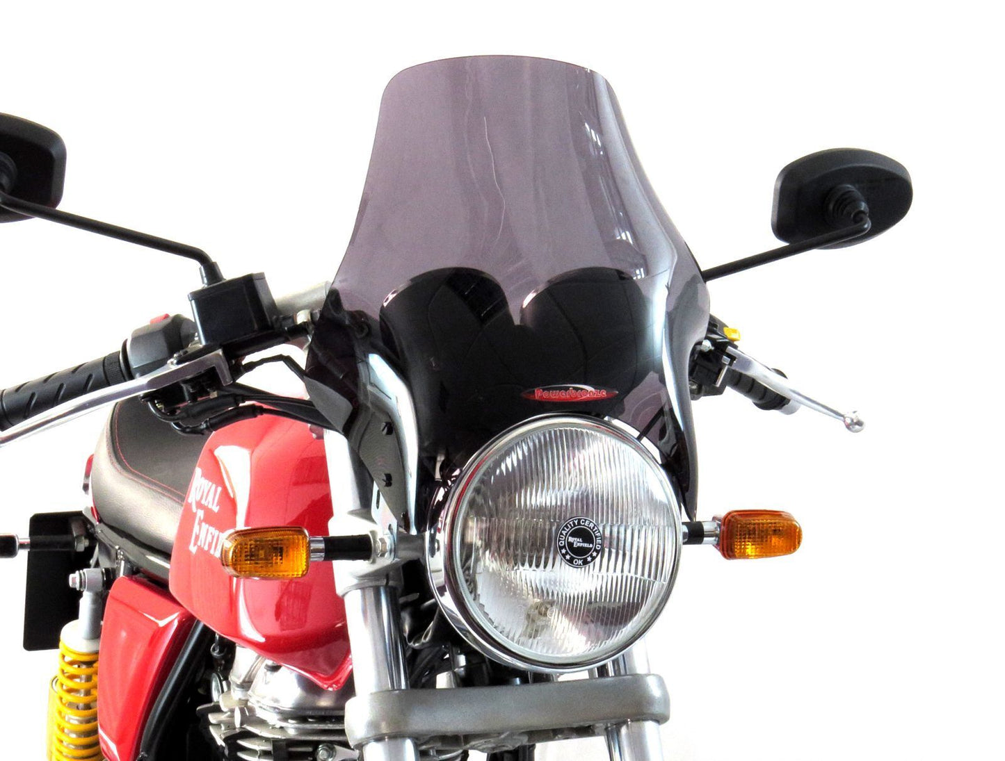 LIGHT SCREEN, WIND DEFLECTOR ROYAL ENFIELD GT CONTINENTAL (290MM HIGH)