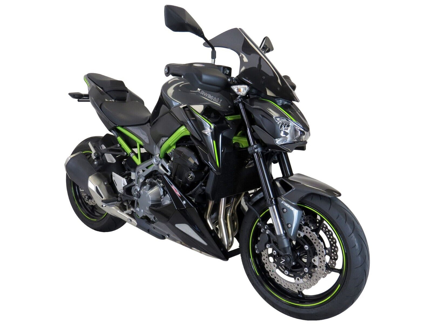 Hand Guards Bar Ends Knuckle Protectors KAWASAKI Z900, Z900 SE MATTE BLACK