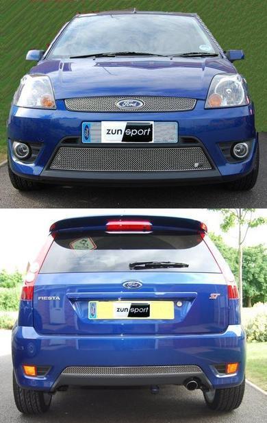 ZUNSPORT FIESTA ST STAINLESS STEEL MESH GRILLE SET F&R