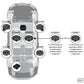 MATCH UP W8BMW-S Ultra Flat Subwoofer Upgrade kit for BMW F49 X1 SUV LWB 2015+
