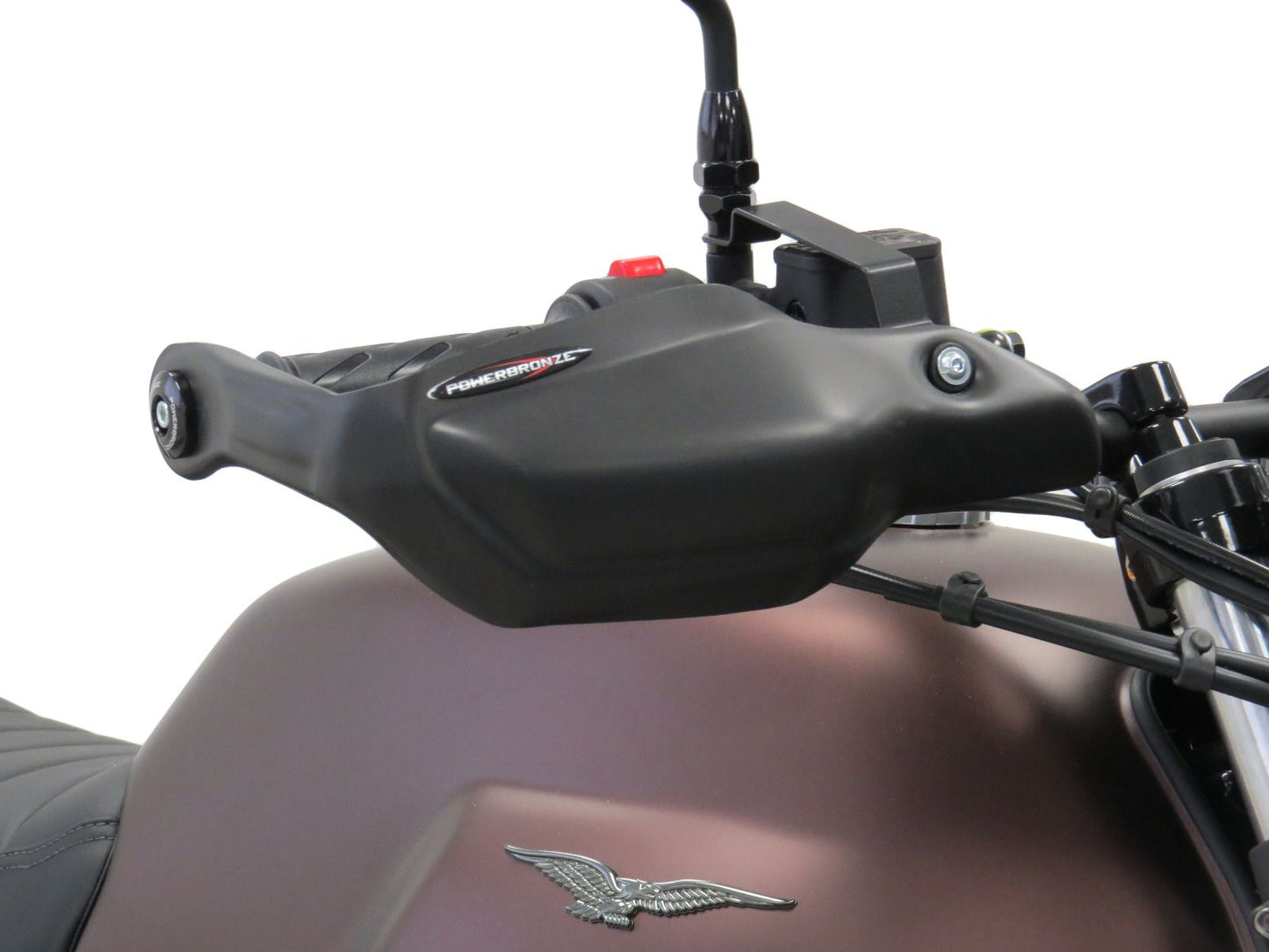 Hand Knuckle Leaver Guards Bar Ends MOTO GUZZI V7 STONE, STONE NIGHT, ROUGH, SPECIAL