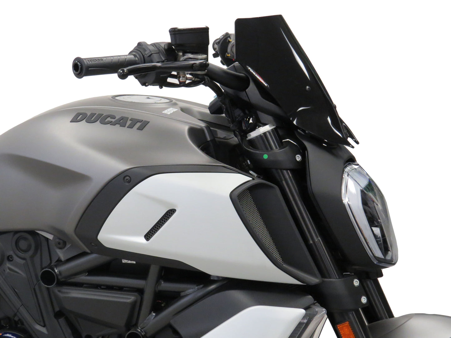 Light Screen wind fly cowl window deflector 300mm DUCATI DIAVEL 1260, 1260S