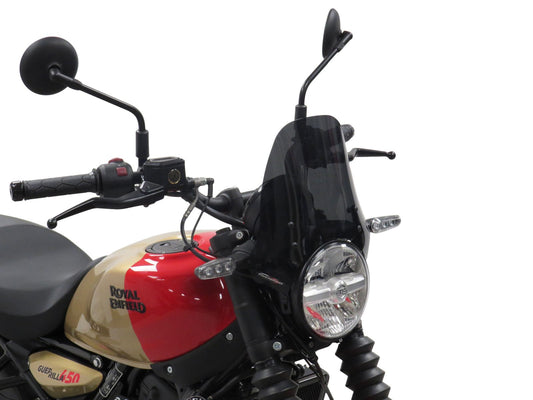 Light Screen wind fly deflector ROYAL ENFIELD ,GUERRILLA 450 2024 To Present (215 MM HIGH)