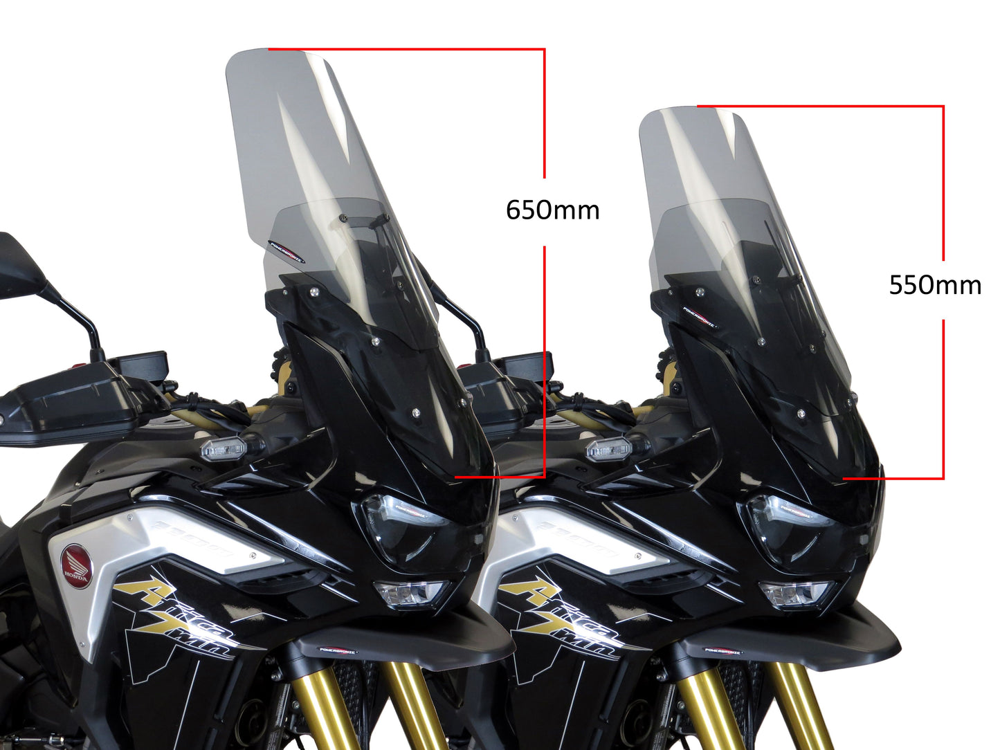Adjustable Screen, Wind deflector HONDA ,CRF1100L AFRICA TWIN ADVENTURE SPORTS