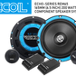 speakers component 165mm 6.5" 200 watt full-range PAIR REM65 RECOIL Echo-Series