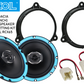 6.5 Inch coaxial speaker upgrade fitting kit Renault/ Dacia