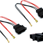 6.5 Inch coaxial speaker upgrade fitting kit VW, Seat, Skoda
