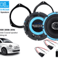 6.5 Inch coaxial speaker upgrade fitting kit Abarth/ Fiat 500 (2008-2016)