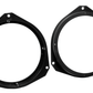 6.5 Inch coaxial speaker upgrade fitting kit Abarth/ Fiat 500 (2008-2016)