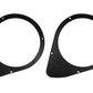 6.5 Inch coaxial speaker Rear Side Hatch upgrade fitting kit Abarth/ Fiat 500 08-16