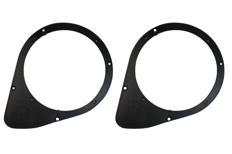 6.5 Inch coaxial speaker Rear Side Hatch upgrade fitting kit Abarth/ Fiat 500 08-16