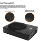 Component speakers 165mm & 10 inch amplified underseat subwoofer RECOIL