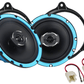 6.5 Inch coaxial speaker Front Door upgrade fitting kit Nissan NV200 (2010-2019)