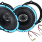 6.5 Inch coaxial speaker Rear Door upgrade fitting kit Ford C-Max 2003-2010