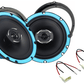 6.5 Inch coaxial speaker Front/ Rear Door upgrade fitting kit Ford EcoSport (2013-2019)
