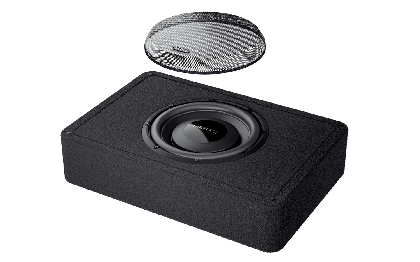 Hertz Mille Pro MPBX 250 S2 10" Super-Shallow Subwoofer in Enclosure