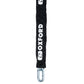 square link Chain & padlock HD Motorbike Cro-Mo grade steel - 1.2m Oxford OF159