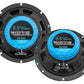 speakers coaxial car 165mm 6.5" 200 watt full-range PAIR RCX65 RECOIL Echo-Series