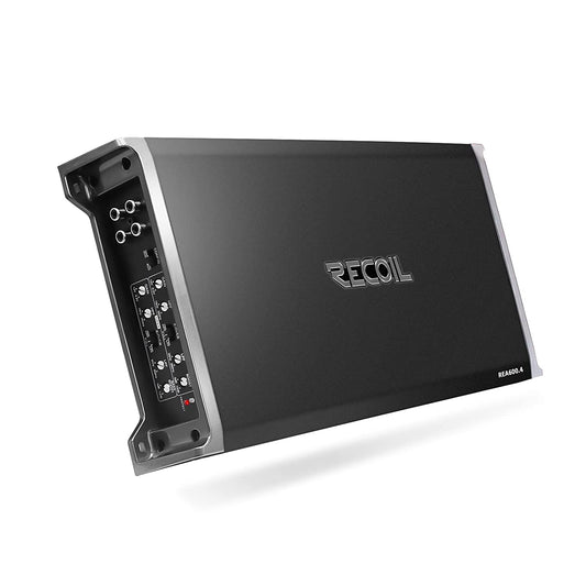 Full Range Amplifier REA600.4 4x130W Class AB, 4 Channel, RECOIL