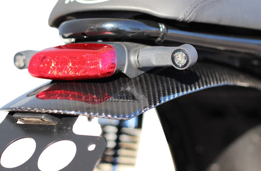 mud guard rear wheel fairing hugger carbon fibre triumph speed twin 2020-onwards