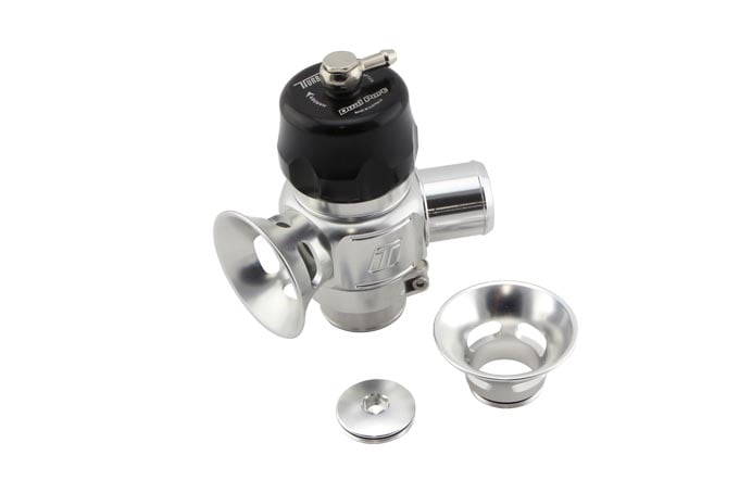 Blow of valve Dual Port Universal 32mm Black medium-sized turbocharger systems