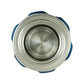 Blow Off Valve Vee Port Pro Blue Billet Aluminium White Spring rated -21 to -19 InHg