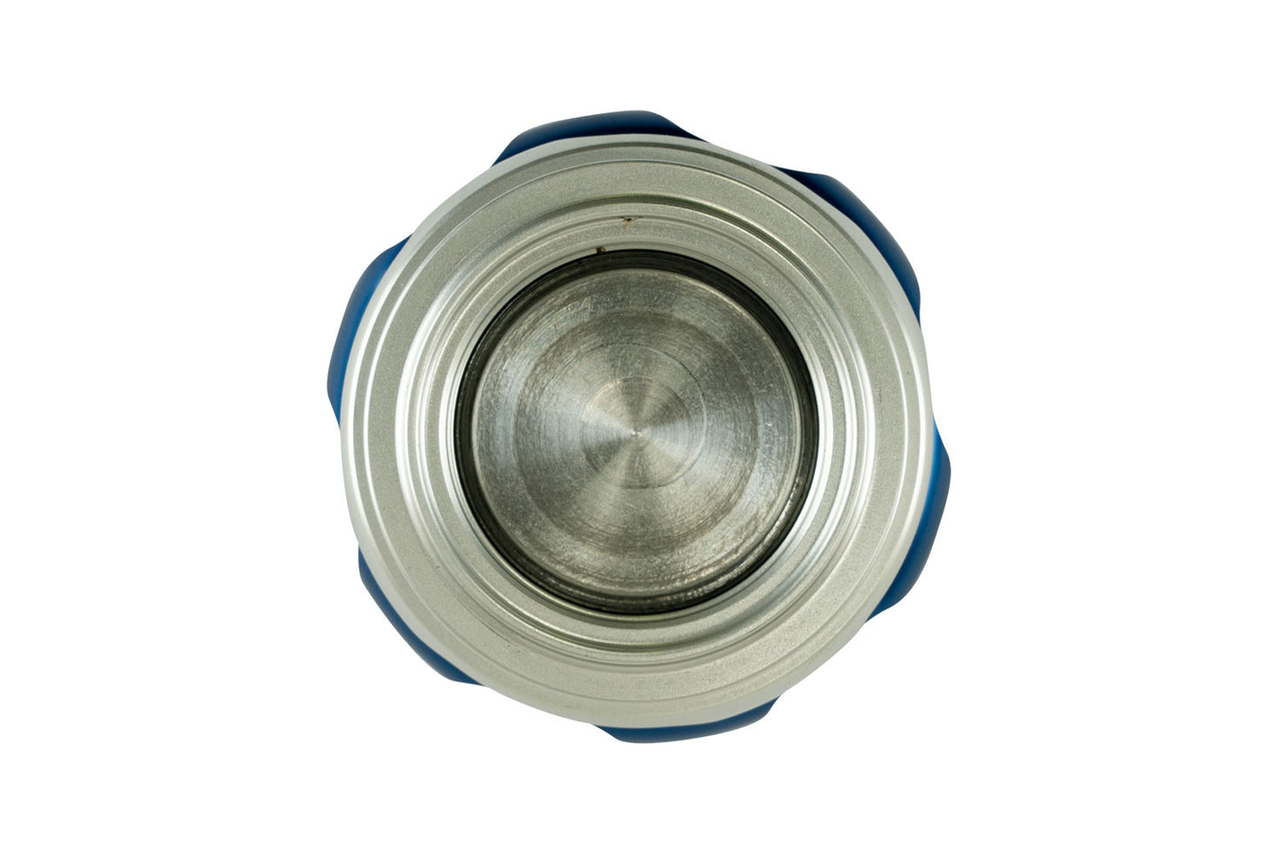 Blow Off Valve Vee Port Pro Blue Billet Aluminium White Spring rated -21 to -19 InHg