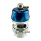 Blow Off Valve Vee Port Pro Blue Billet Aluminium White Spring rated -21 to -19 InHg