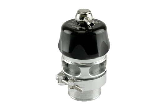 Blow Off Valve Vee Port Pro Black Billet Aluminium White Spring rated -21 to -19 InHg